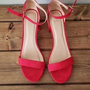A New Day Red low heels